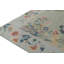 Rug & Kilim’S Chinese Deco Rug In Green With Blue Border & Floral Patterns-125745895