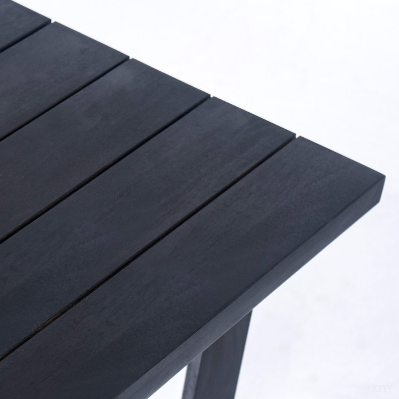 Table d'appoint ELLA SQUARE, noir