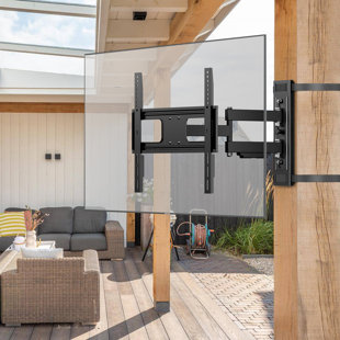 ZeboZap NO Drill OUTDOOR Full Motion GAZEBO/Patio TV Mount,32" - 70" TVs,Holds 80lbs,Weatherproof