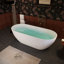 Baignoire autoportante 59 "à surface solide 59"