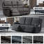 Housse pour fauteuil inclinable et extensible 3 places Wald, Housse pour canapé inclinable-90469395