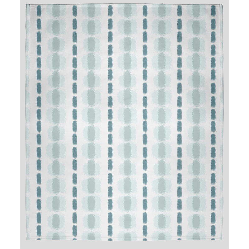 Jeté polaire Funky Junky, L 30 po x L 40 po, Bleu sarcelle, 1.75