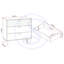 Nathainel 80 cm W Chest of 3 Drawers
