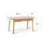 Jaiseon Round Solid Wood Entryway Bedroom Bench-2057460070-2057460071