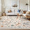 Tapis à imprimé floral et animal Alcoa