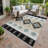 Machine Washable Indoor/Outdoor Chantille ACN2541 Lodge Rug-1152941931-1152941950