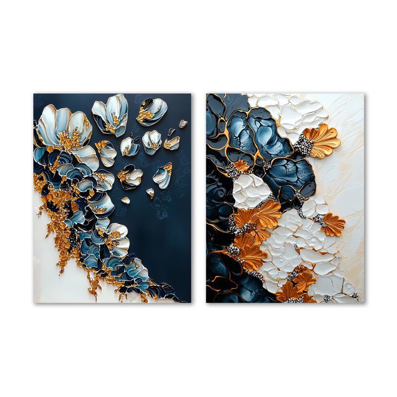 Fleurs en marbre Bloom Bloom, 32" H x 48" W