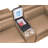 Smart Lounge Luxury Power Reclining Sectional Sofa with LED Reading Light Console and Built-In Fridge Console, USB & Wireless Charging-1942806139