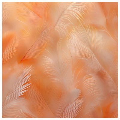 Tapisserie murale «Soft Feather Texture» - Décoration murale plumes