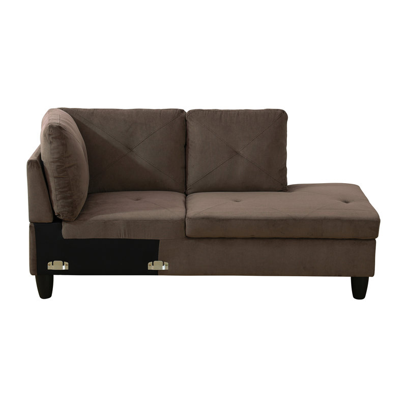 Shalya Upholstered Sofa & Chaise, Right Hand Facing
