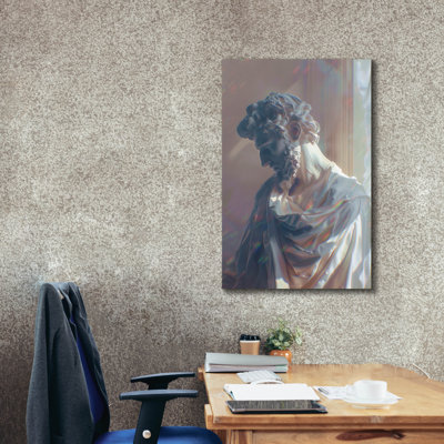 Epic Graffiti 'Reminiscing Of The Past' by Katalina Ooma Canvas Wall Art