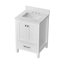 Meuble-lavabo de salle de bain avec tiroirs et cadre en bois