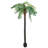 Artificial Tree Cycas Lifelike Tropical Palm Tree with Pot Green-1314075710