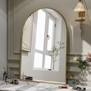 Rasto Metal Framed Wall Mounted Bathroom / Vanity Mirror