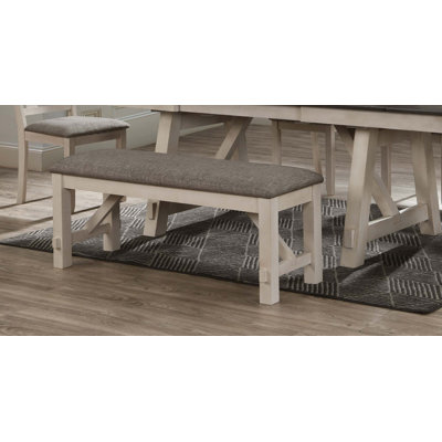 Mobilier en bois de style maison de campagne de style standard avec rembourrage gris