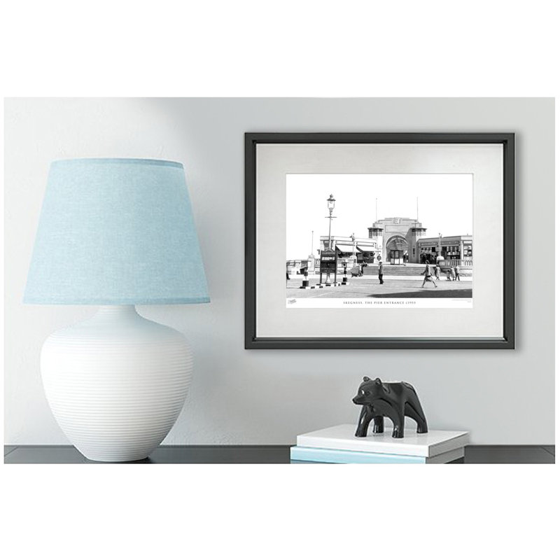 Skegness, The Pier Entrance C1955 by Francis Frith - Single Picture Frame Print, 45cm H x 60cm W x 2.3cm D