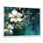 White Floater Framed