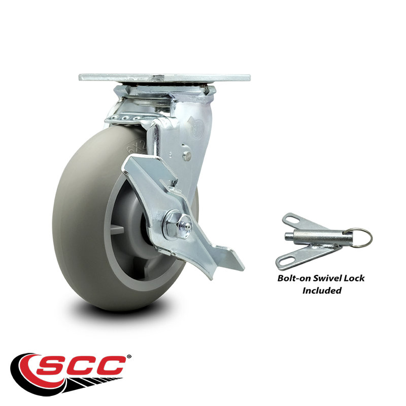 Thermoplastic Rubber Caster