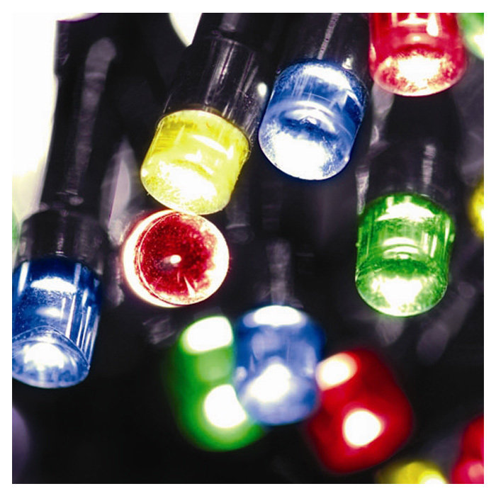 String Lights, Red/White/Blue, 50 Light