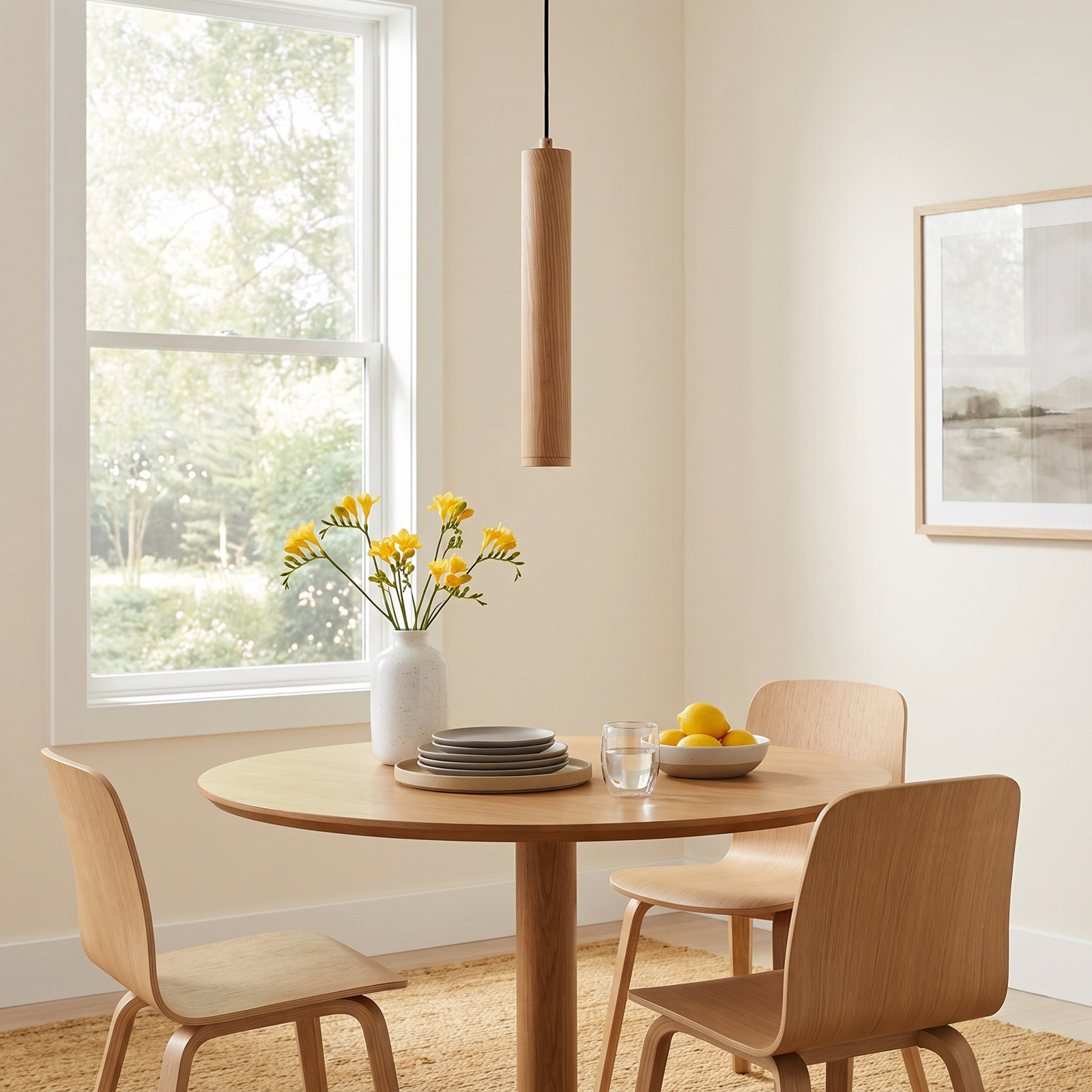 Higgins Dimmable LED Single Light Pendant