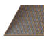 Tapis gris/brun tissé à la machine-1871132449