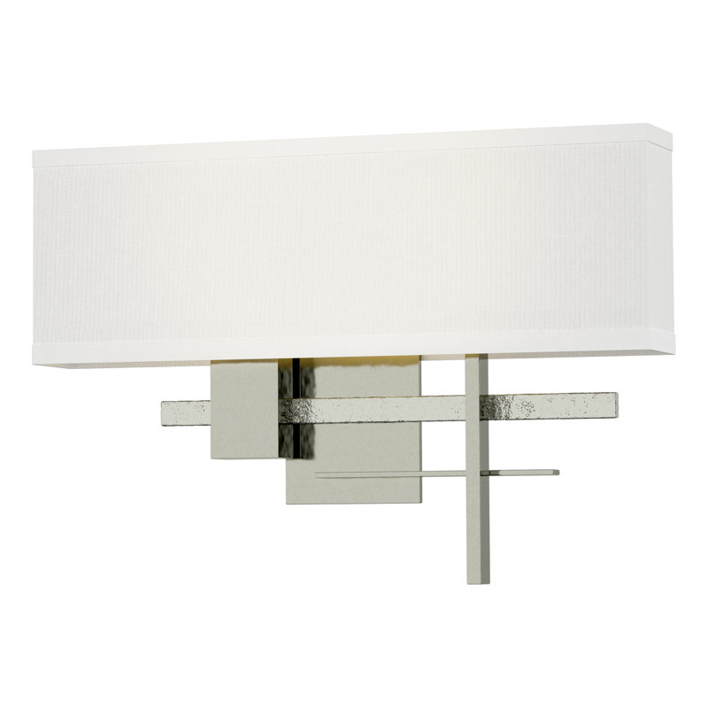 Cosmo 2 - Light Flush Mounted Sconce, Natural Anna, Sterling, Sterling