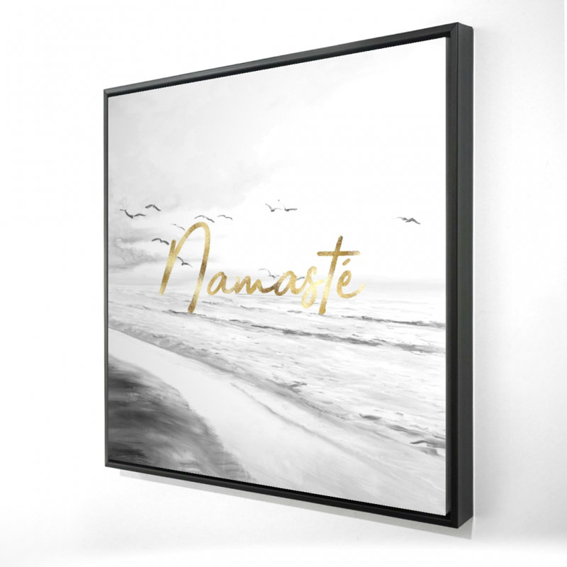 «Namaste» sur toile