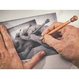 Hands Drawing Hands Print by Scott Norris