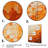 Tangerine Tango IV - Abstract Landscapes Canvas Art-2134170276-2094727510