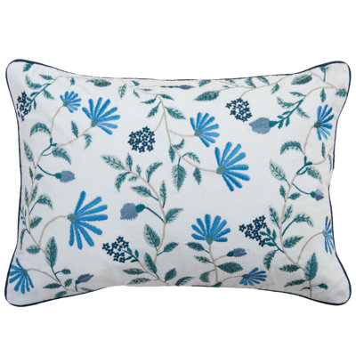 100% Cotton Down Filled Throw Pillow