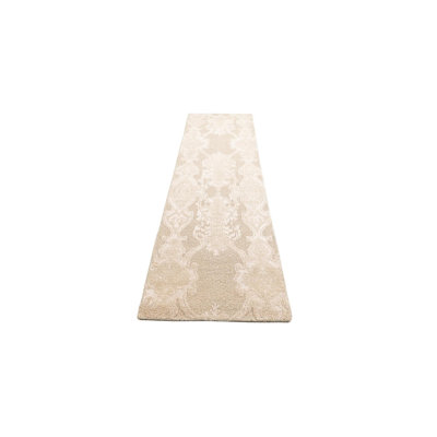 Tapis de couloir beige clair Judy