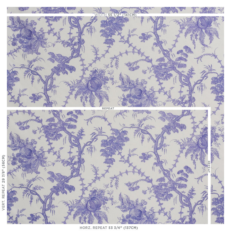 Toile San Cristobal, Mauve