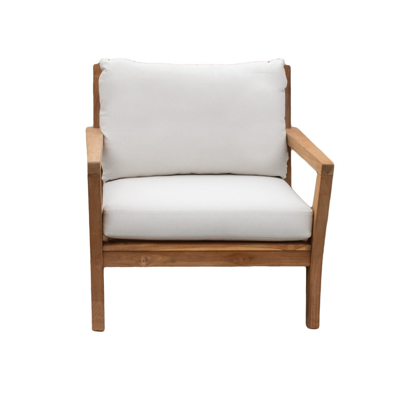 TB Lounge Tommy Bahama 1 - Piece Outdoor Seat/Back Cushion, 23"W x 24"L, Bamboo Bay Bone