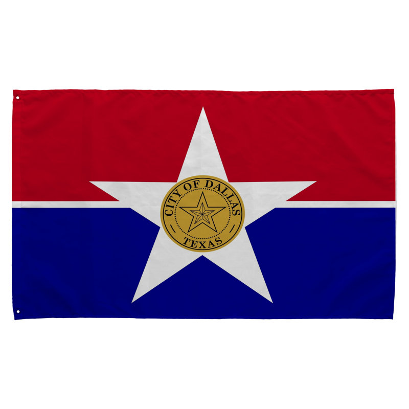 Drapeau de la ville de Dallas — Drapeau