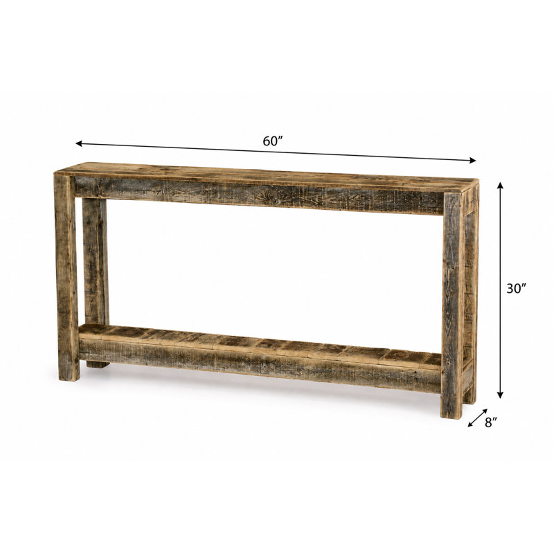 60" Minimilist Console Table