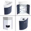 Meuble-lavabo mural 16 po Earldine