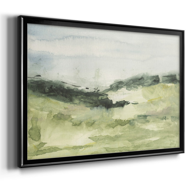 Hill Scramble II - Toile tendue avec châssis encadrée - 2759229, H 14 po x l 20 po x P 1,5 po, Noir