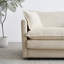 Chenille avec, couleur beige, tissu de qualité supérieure, fabrication en bois High Two - coussins personnalisables