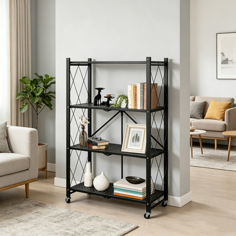 4 Tier Metal Storage Shelves