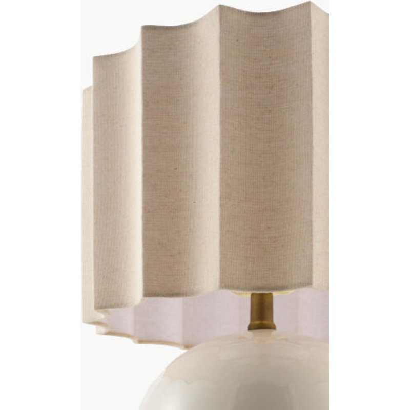 Marisely Table Lamp, Cream