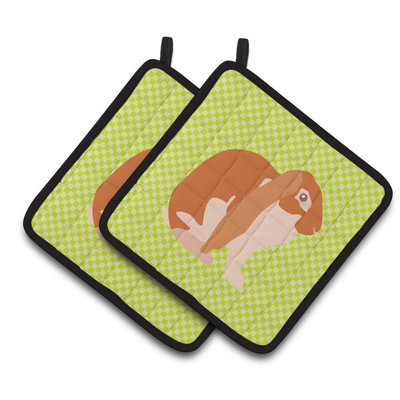 Caroline's Treasures Striped Polyester Potholder