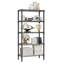 Étagère de rangement Étagère utilitaire Étagère utilitaire à 5 niveaux avec grille métallique pour la maison, la cuisine et le bureau-1128758917-1128759032