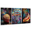 3 Piece Wrapped Canvas Print