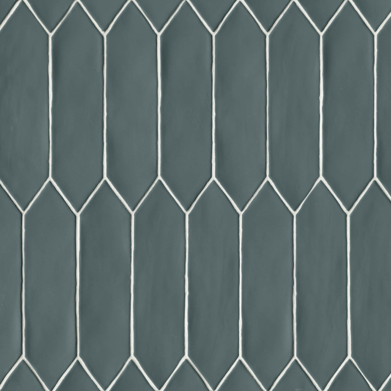 Reine 3" x 12" Ceramic Tile, Gentleman's Gray