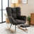 Dark Grey-Footstool