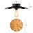 Flower Semi Flush Mount