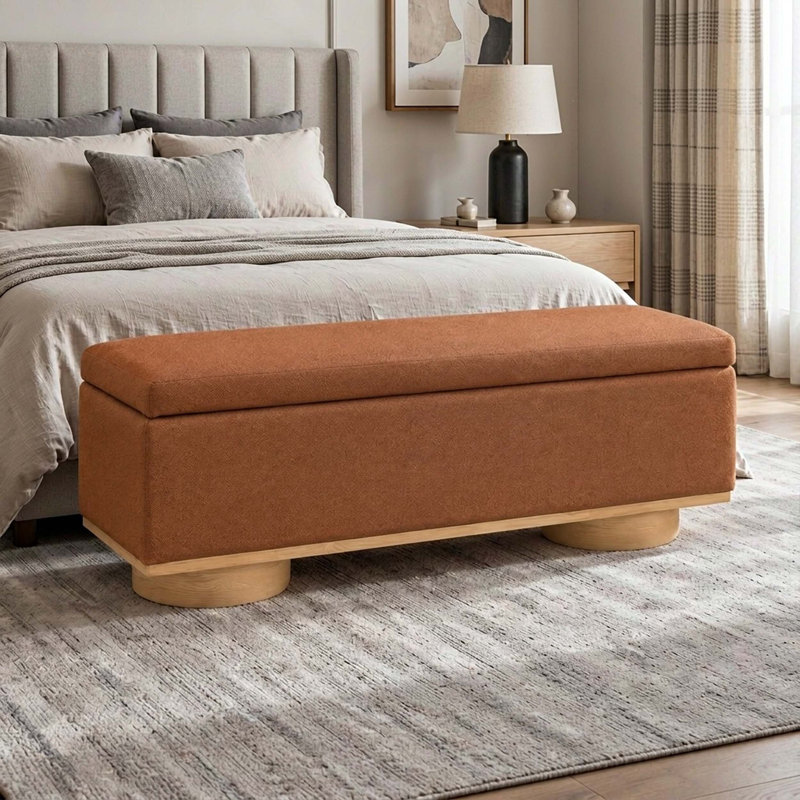 Repose-pieds de rangement pour l'entrée du lit Modern