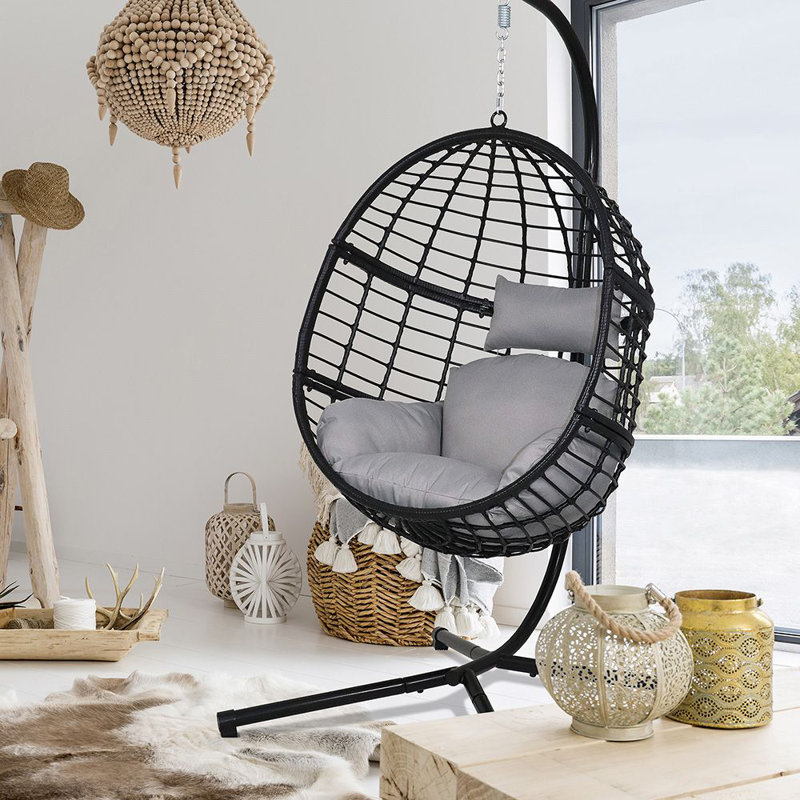 Balancelle avec support, Gris