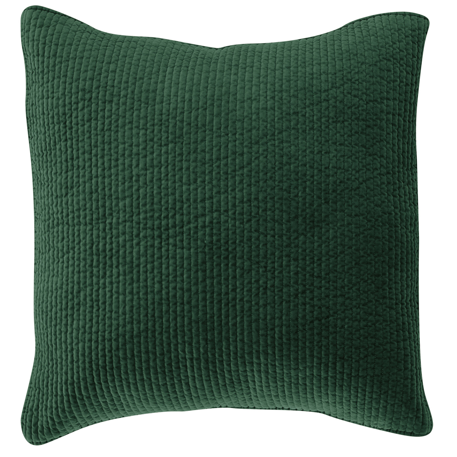 Kobie Cotton Shams, Euro, Emerald