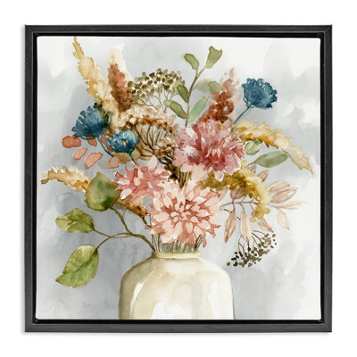 Bouquet d'aquarelle fleurs sauvages